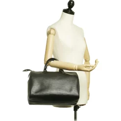 Louis Vuitton Vintage - Epi Speedy 30 - Black - Leather Handbag - Luxury High Quality - Avvenice