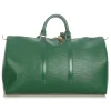 Louis Vuitton Vintage - Epi Keepall 50 - Green - Epi Leather Travel Bag - Luxury High Quality - Avvenice