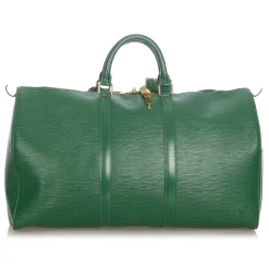 Louis Vuitton Vintage - Epi Keepall 50 - Green - Epi Leather Travel Bag - Luxury High Quality - Avvenice