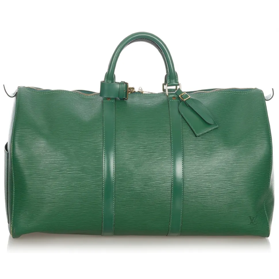 Louis Vuitton Vintage - Epi Keepall 50 - Green - Epi Leather Travel Bag - Luxury High Quality - Avvenice