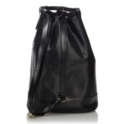 Louis Vuitton Vintage - Epi Randonnee GM Bag - Black - Leather and Epi Leather Handbag - Luxury High Quality - Avvenice