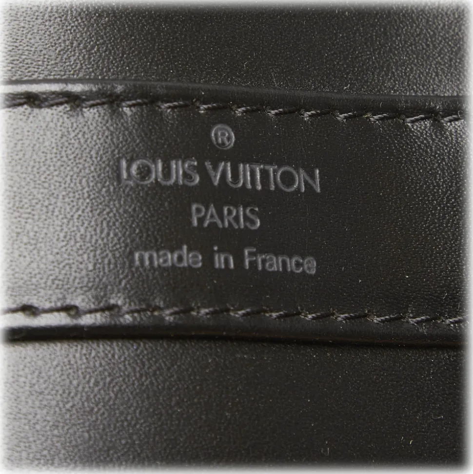 Louis Vuitton Vintage - Epi Randonnee GM Bag - Black - Leather and Epi Leather Handbag - Luxury High Quality - Avvenice