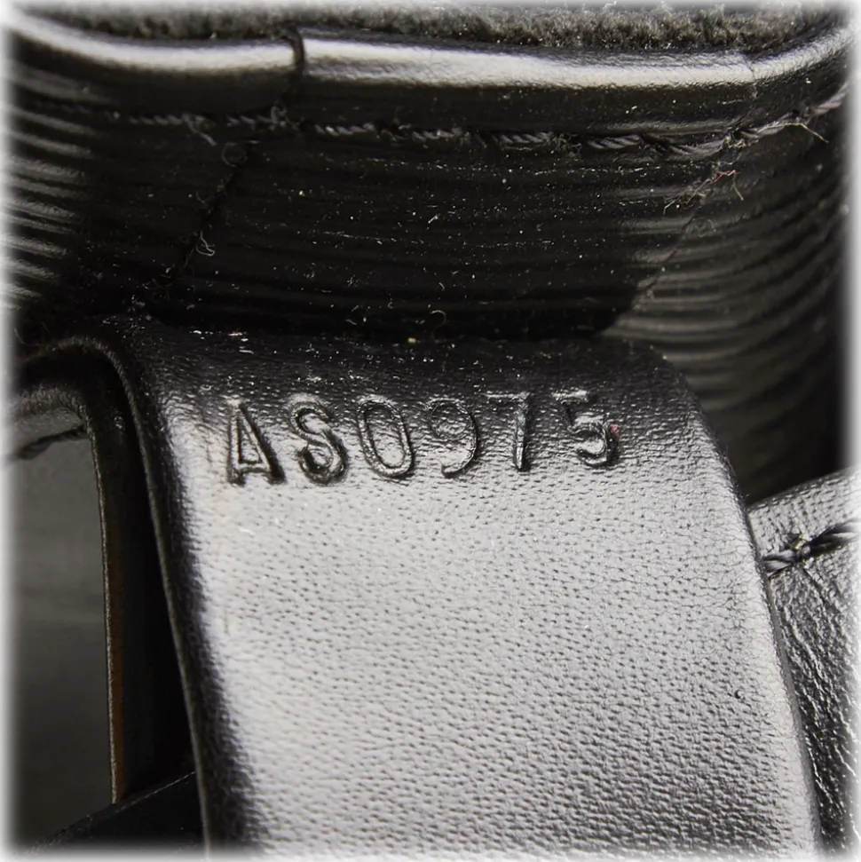 Louis Vuitton Vintage - Epi Randonnee GM Bag - Black - Leather and Epi Leather Handbag - Luxury High Quality - Avvenice