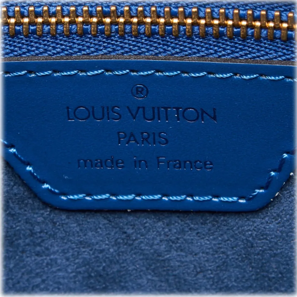 Louis Vuitton Vintage - Epi Lussac Bag - Blue - Leather and Epi Leather Handbag - Luxury High Quality - Avvenice
