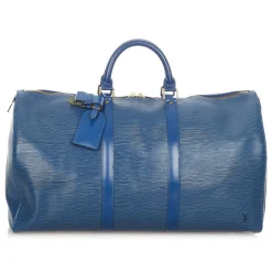Louis Vuitton Vintage - Epi Keepall 50 - Blue - Epi Leather Travel Bag - Luxury High Quality - Avvenice