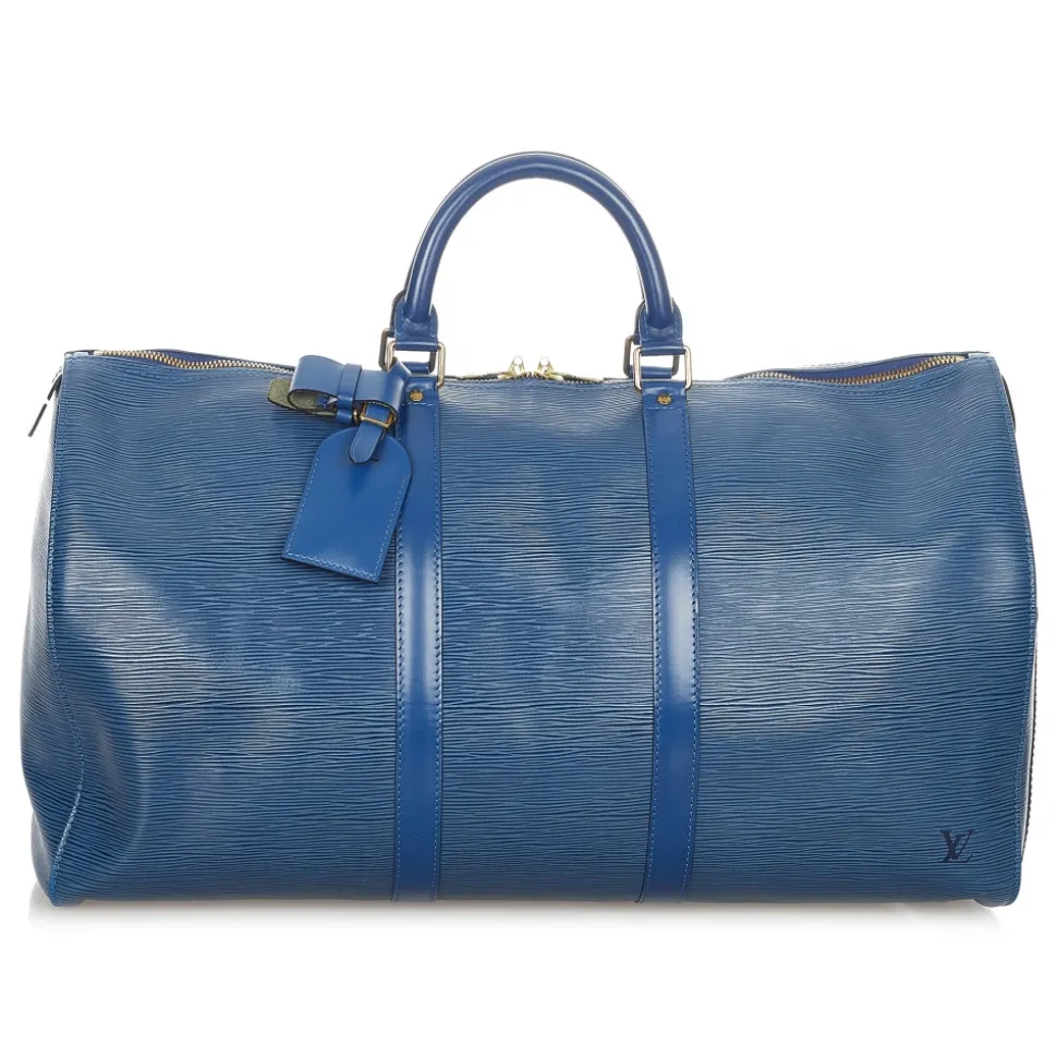Louis Vuitton Vintage - Epi Keepall 50 - Blue - Epi Leather Travel Bag - Luxury High Quality - Avvenice