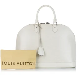 Louis Vuitton Vintage - Epi Alma GM - White - Epi Leather Handbag - Luxury High Quality - Avvenice