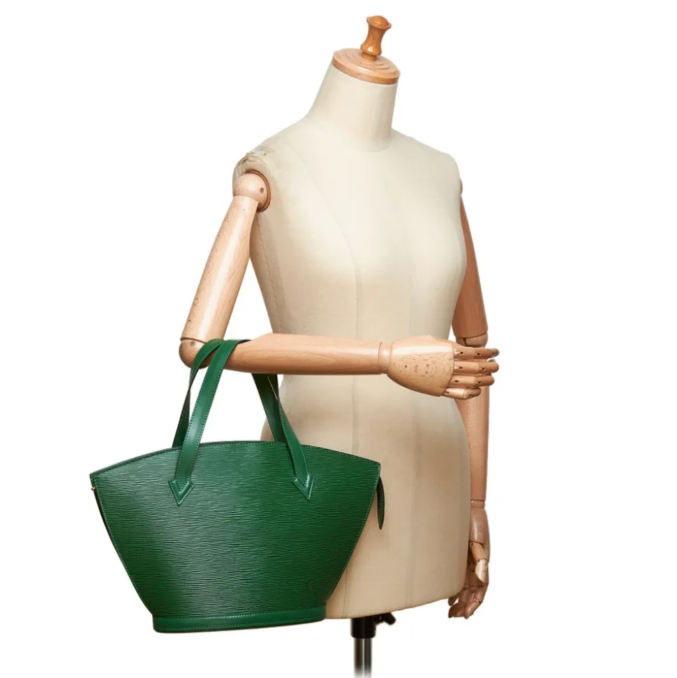 Louis Vuitton Vintage - Epi Saint Jacques PM Bag - Green - Leather and Epi Leather Handbag - Luxury High Quality - Avvenice
