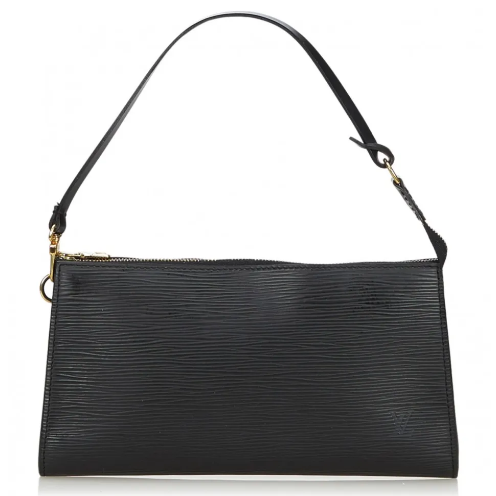Louis Vuitton Vintage - Epi Pochette Accessoires Bag - Black - Leather and Epi Leather Handbag - Luxury High Quality - Avvenice