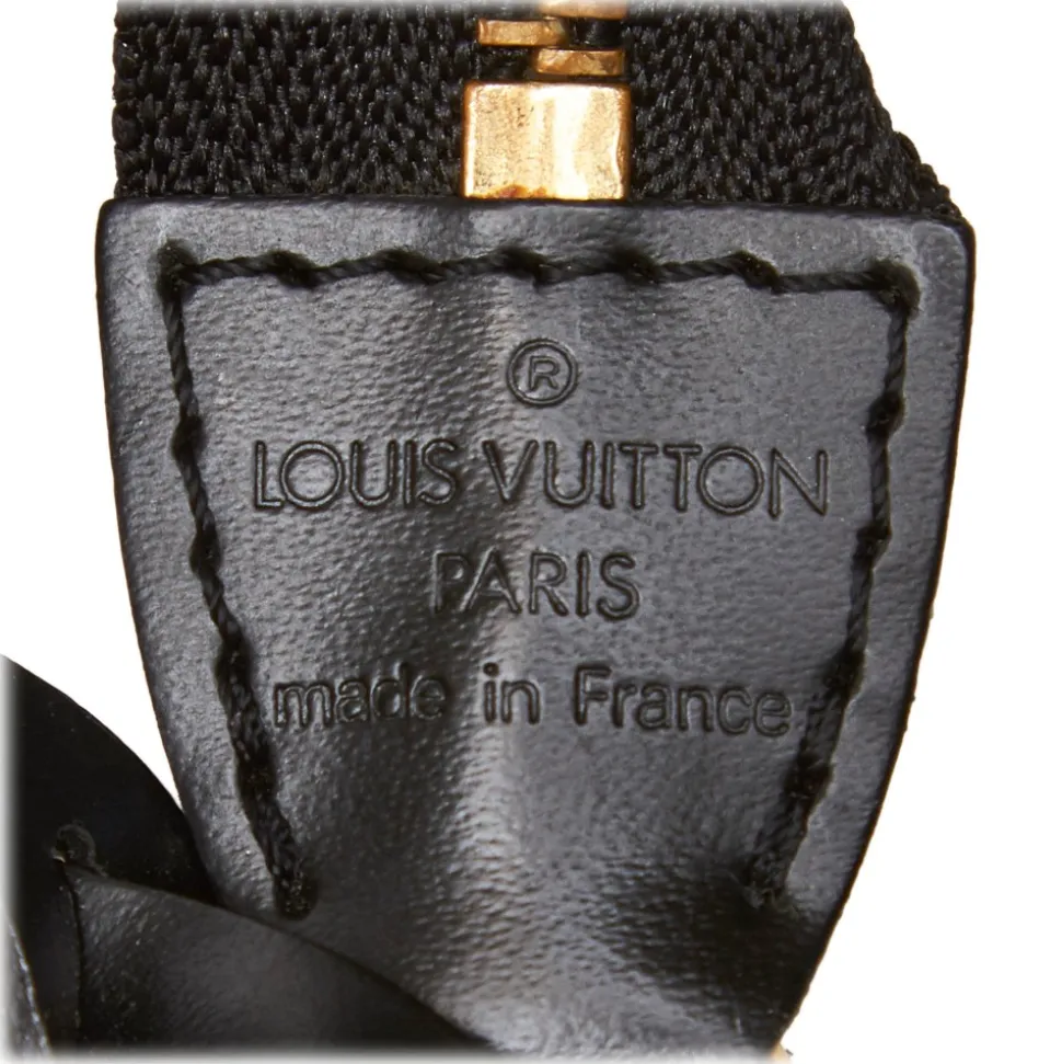 Louis Vuitton Vintage - Epi Pochette Accessoires Bag - Black - Leather and Epi Leather Handbag - Luxury High Quality - Avvenice