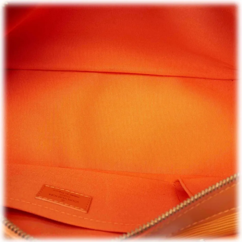 Louis Vuitton Vintage - Epi Dhanura GM Bag - Orange - Leather and Epi Leather Handbag - Luxury High Quality - Avvenice