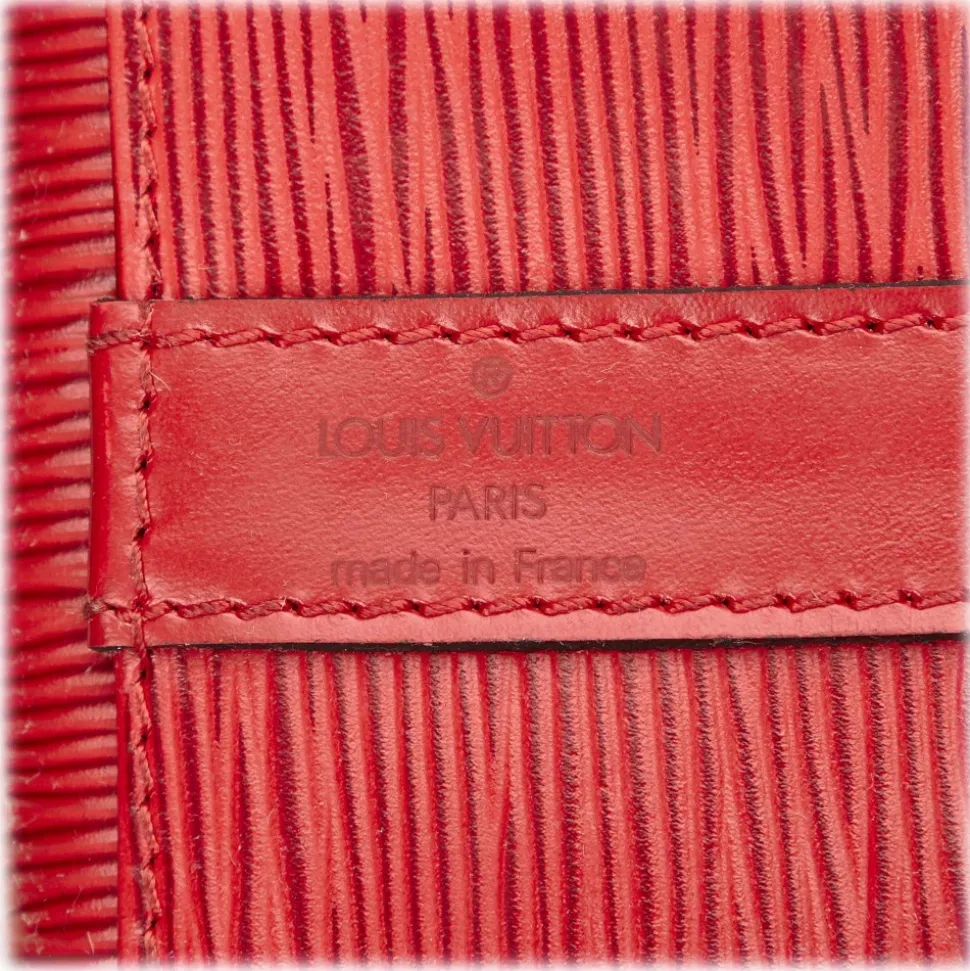 Louis Vuitton Vintage - Epi Petit Noe Bag - Red - Leather and Epi Leather Handbag - Luxury High Quality - Avvenice