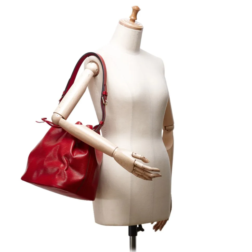 Louis Vuitton Vintage - Epi Petit Noe Bag - Red - Leather and Epi Leather Handbag - Luxury High Quality - Avvenice