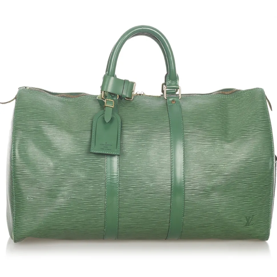 Louis Vuitton Vintage - Epi Keepall 45 - Green - Epi Leather Travel Bag - Luxury High Quality - Avvenice