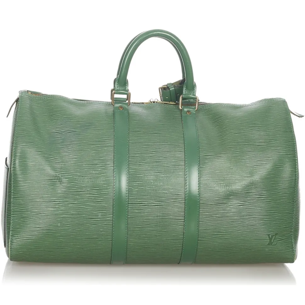 Louis Vuitton Vintage - Epi Keepall 45 - Green - Epi Leather Travel Bag - Luxury High Quality - Avvenice