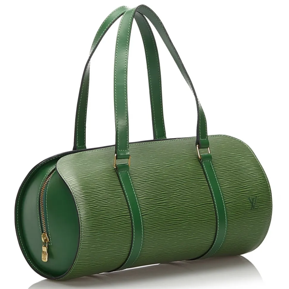 Louis Vuitton Vintage - Epi Soufflot Bag - Green - Leather and Epi Leather Handbag - Luxury High Quality - Avvenice