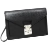 Louis Vuitton Vintage - Epi Pochette Sellier Dragonne - Black - Epi Leather Clutch Bag - Luxury High Quality - Avvenice