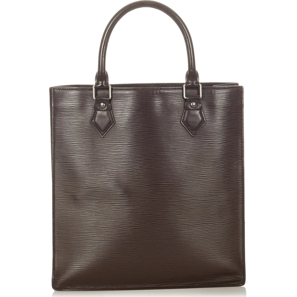 Louis Vuitton Vintage - Epi Sac Plat PM - Dark Brown - Epi Leather Handbag - Luxury High Quality - Avvenice