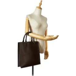 Louis Vuitton Vintage - Epi Sac Plat PM - Dark Brown - Epi Leather Handbag - Luxury High Quality - Avvenice