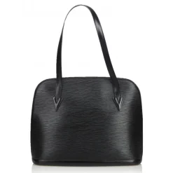 Louis Vuitton Vintage - Epi Lussac Bag - Black - Leather and Epi Leather Handbag - Luxury High Quality - Avvenice
