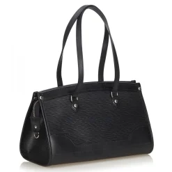 Louis Vuitton Vintage - Epi Madeleine PM Bag - Black - Leather and Epi Leather Handbag - Luxury High Quality - Avvenice