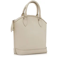Louis Vuitton Vintage - Epi Lockit Vertical Bag - Ivory - Leather and Epi Leather Handbag - Luxury High Quality - Avvenice