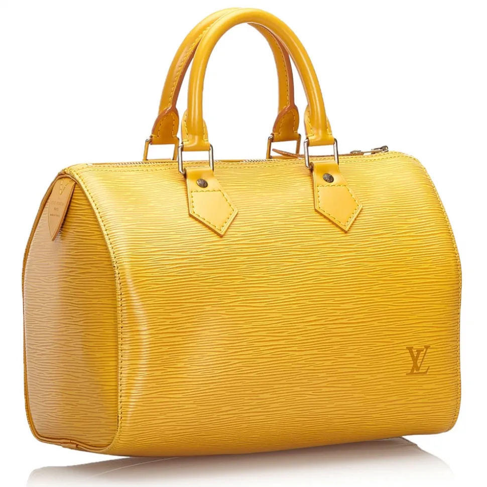 Louis Vuitton Vintage - Epi Speedy 25 Bag - Yellow - Leather Handbag - Luxury High Quality - Avvenice