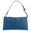 Louis Vuitton Vintage - Epi Pochette Accessoires Bag - Blue - Leather and Epi Leather Handbag - Luxury High Quality - Avvenice