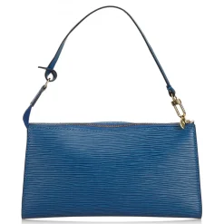 Louis Vuitton Vintage - Epi Pochette Accessoires Bag - Blue - Leather and Epi Leather Handbag - Luxury High Quality - Avvenice