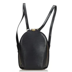 Louis Vuitton Vintage - Epi Mabillon Bag - Black - Leather and Epi Leather Backpack - Luxury High Quality - Avvenice