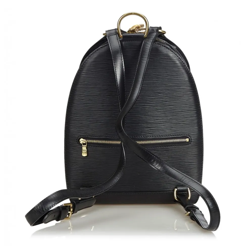 Louis Vuitton Vintage - Epi Mabillon Bag - Black - Leather and Epi Leather Backpack - Luxury High Quality - Avvenice