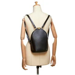 Louis Vuitton Vintage - Epi Mabillon Bag - Black - Leather and Epi Leather Backpack - Luxury High Quality - Avvenice