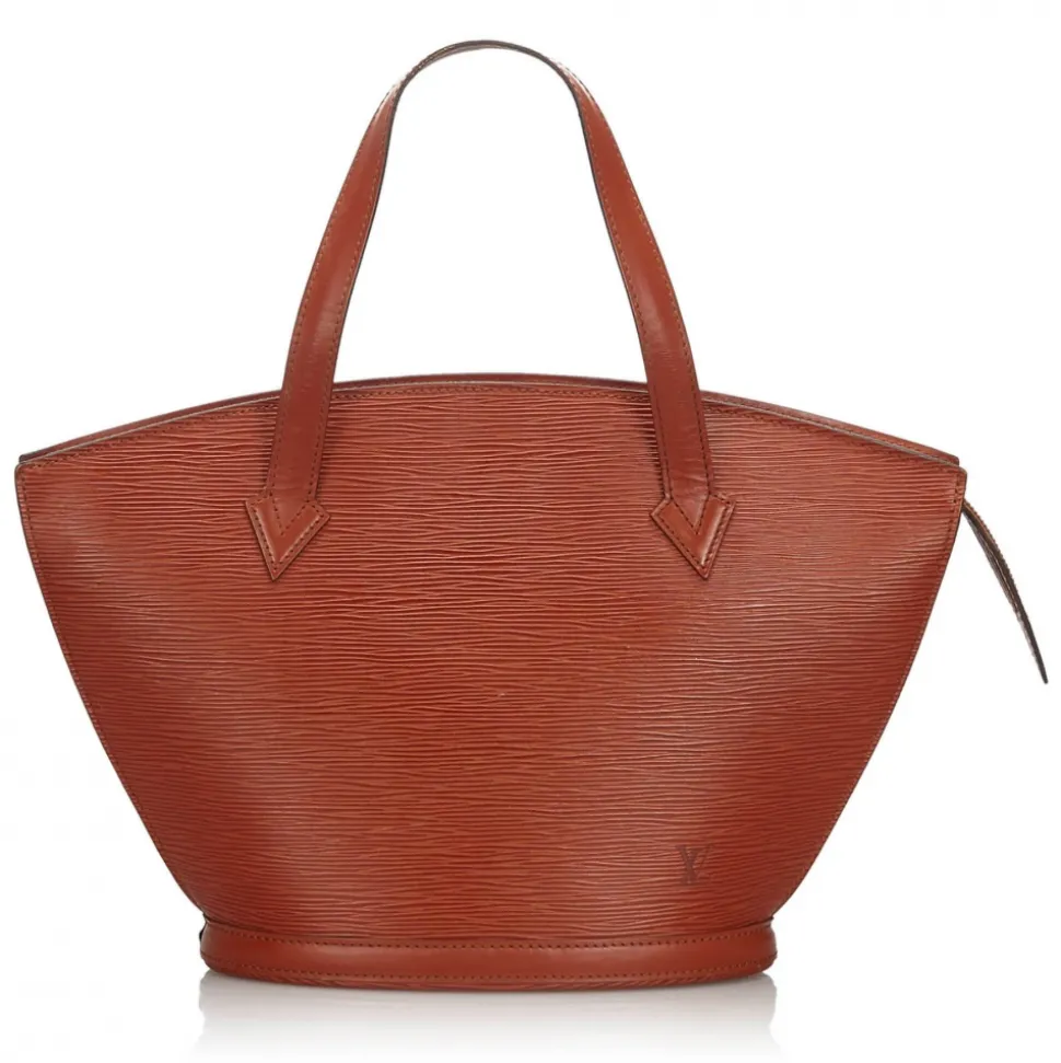Louis Vuitton Vintage - Epi Saint Jacques PM Short Strap Bag - Brown - Leather and Epi Leather Handbag - Luxury High Quality - Avvenice