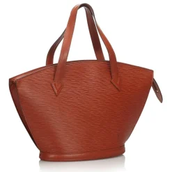 Louis Vuitton Vintage - Epi Saint Jacques PM Short Strap Bag - Brown - Leather and Epi Leather Handbag - Luxury High Quality - Avvenice