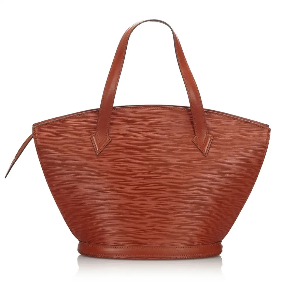 Louis Vuitton Vintage - Epi Saint Jacques PM Short Strap Bag - Brown - Leather and Epi Leather Handbag - Luxury High Quality - Avvenice