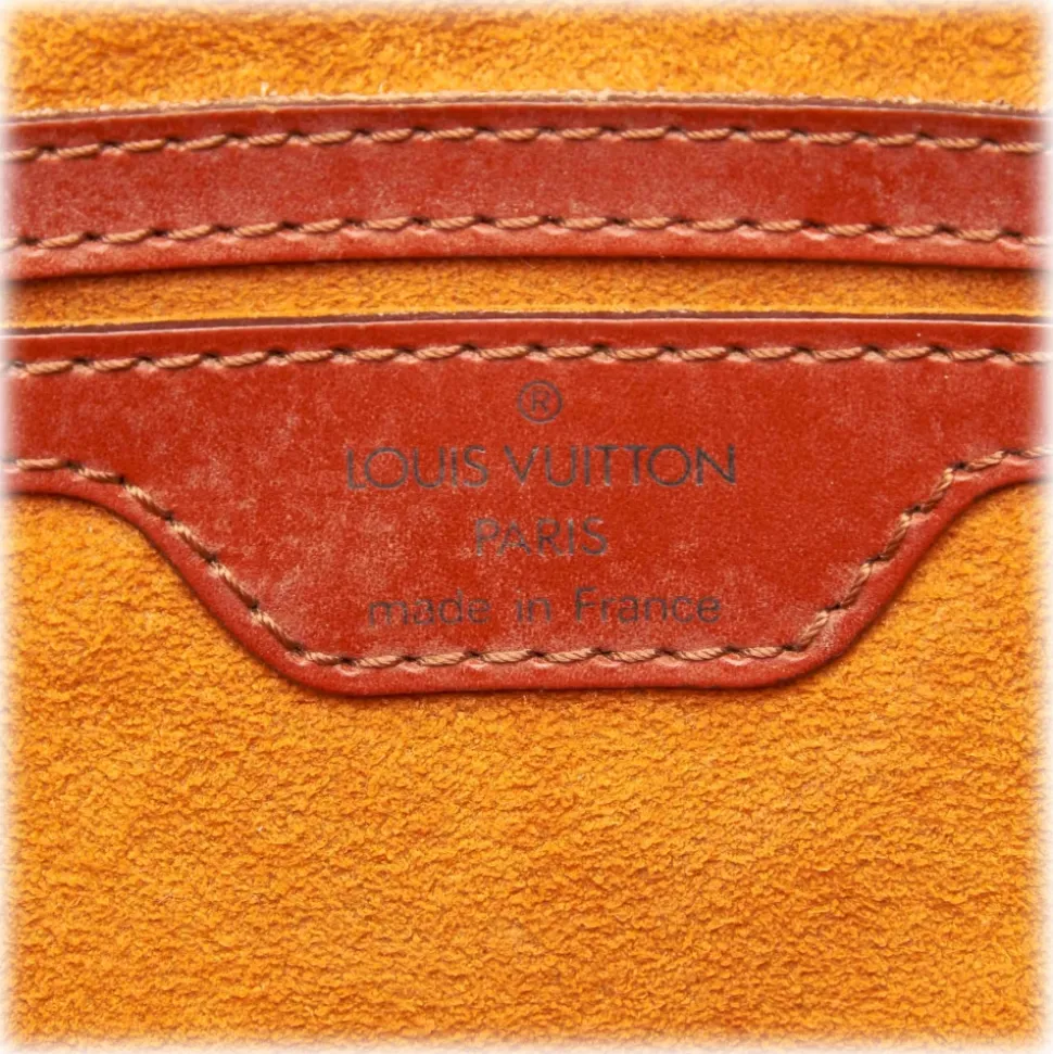 Louis Vuitton Vintage - Epi Saint Jacques PM Short Strap Bag - Brown - Leather and Epi Leather Handbag - Luxury High Quality - Avvenice
