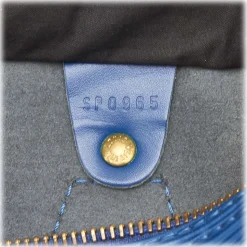 Louis Vuitton Vintage - Epi Speedy 25 Bag - Blue - Leather Handbag - Luxury High Quality - Avvenice