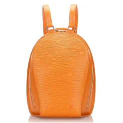 Louis Vuitton Vintage - Epi Mabillon Backpack - Orange - Leather and Epi Leather Bag Backpack - Luxury High Quality - Avvenice