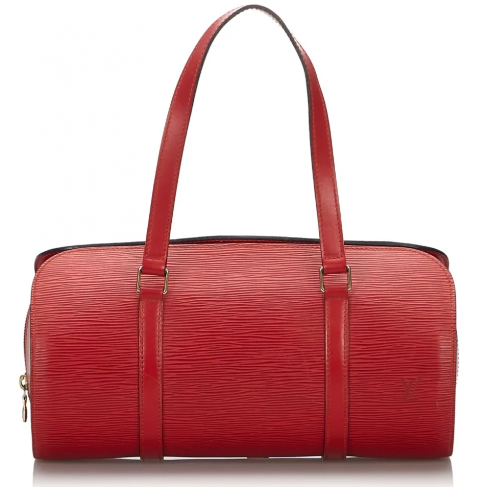 Louis Vuitton Vintage - Epi Soufflot Bag - Red - Leather and Epi Leather Handbag - Luxury High Quality - Avvenice