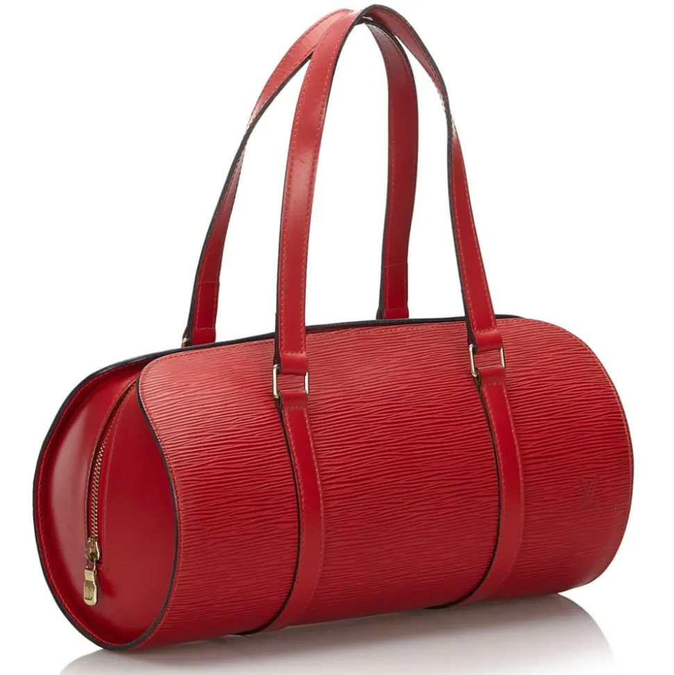 Louis Vuitton Vintage - Epi Soufflot Bag - Red - Leather and Epi Leather Handbag - Luxury High Quality - Avvenice