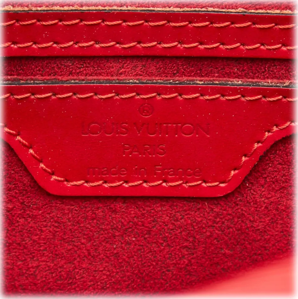 Louis Vuitton Vintage - Epi Soufflot Bag - Red - Leather and Epi Leather Handbag - Luxury High Quality - Avvenice
