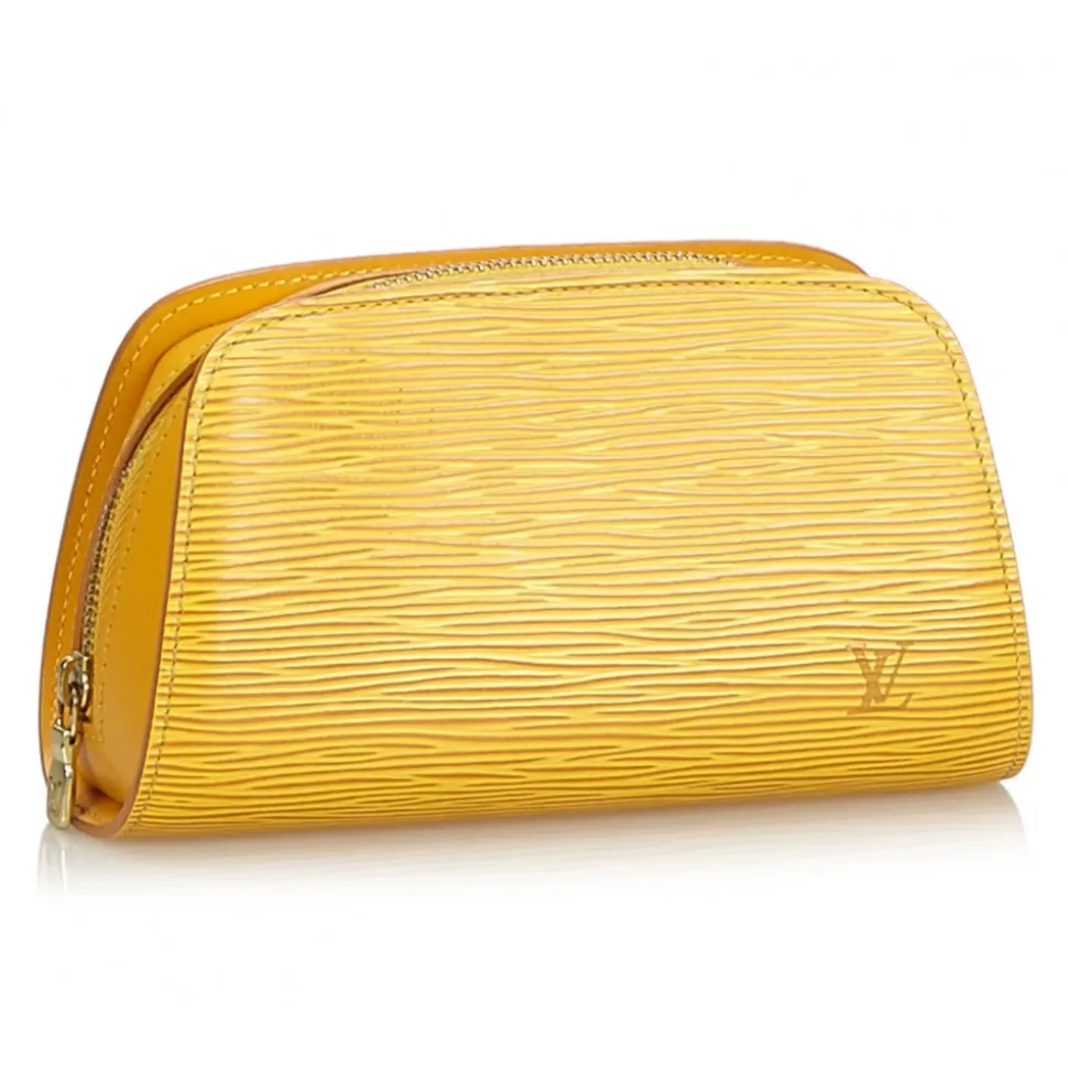Louis Vuitton Vintage - Epi Pouch - Yellow - Leather and Epi Leather Pouch - Luxury High Quality - Avvenice