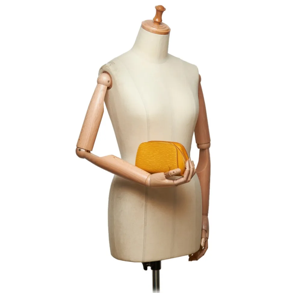 Louis Vuitton Vintage - Epi Pouch - Yellow - Leather and Epi Leather Pouch - Luxury High Quality - Avvenice