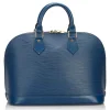 Louis Vuitton Vintage - Epi Alma PM Bag - Blue - Leather and Epi Leather Handbag - Luxury High Quality - Avvenice