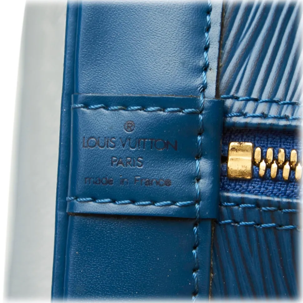 Louis Vuitton Vintage - Epi Alma PM Bag - Blue - Leather and Epi Leather Handbag - Luxury High Quality - Avvenice