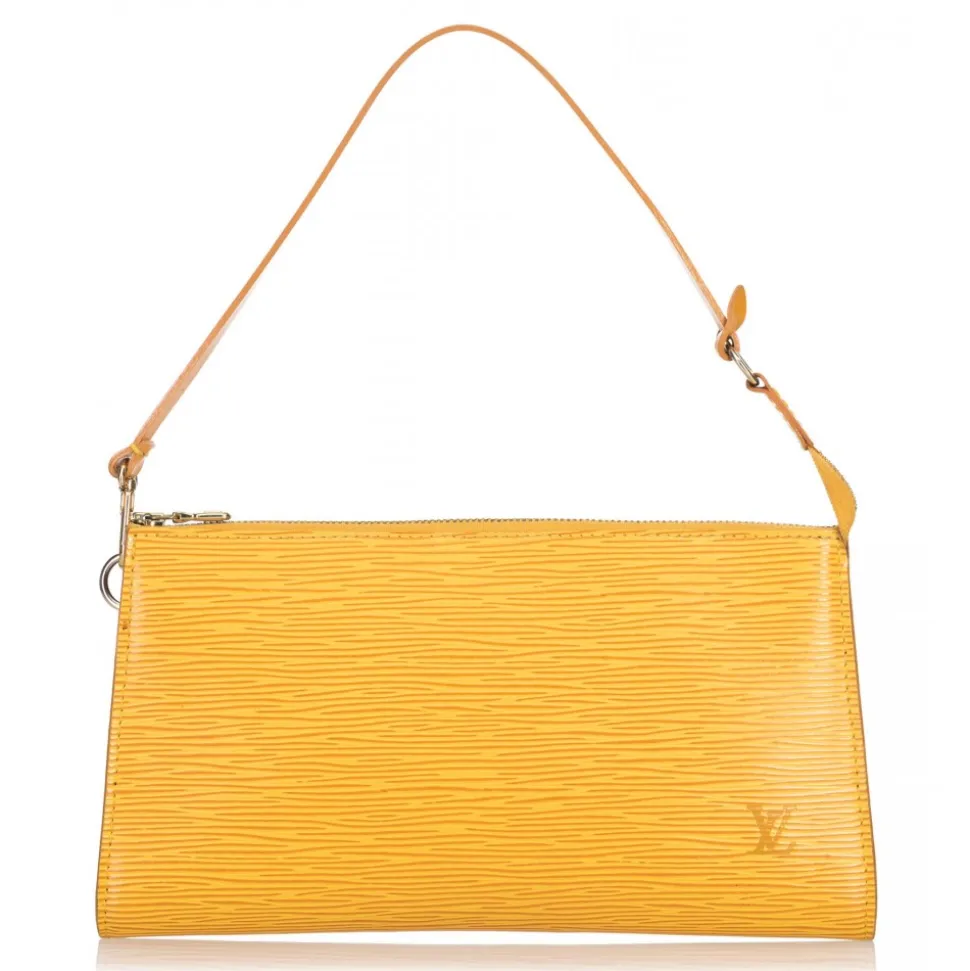 Louis Vuitton Vintage - Epi Pochette Accessoires Bag - Yellow - Leather and Epi Leather Handbag - Luxury High Quality - Avvenice