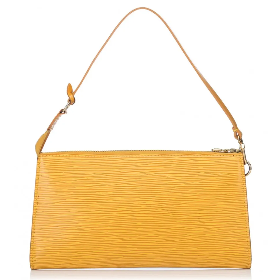 Louis Vuitton Vintage - Epi Pochette Accessoires Bag - Yellow - Leather and Epi Leather Handbag - Luxury High Quality - Avvenice