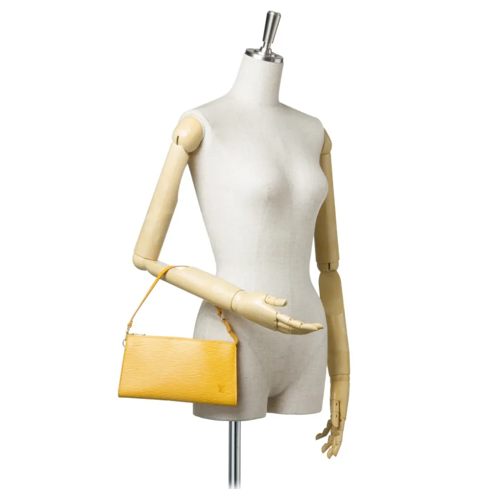 Louis Vuitton Vintage - Epi Pochette Accessoires Bag - Yellow - Leather and Epi Leather Handbag - Luxury High Quality - Avvenice