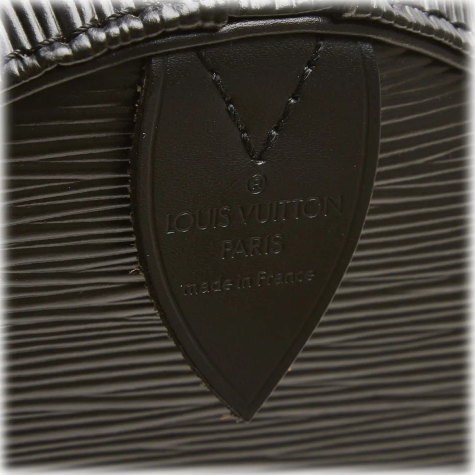 Louis Vuitton Vintage - Epi Keepall 55 Bag - Black - Leather and Epi Leather Handbag - Luxury High Quality - Avvenice