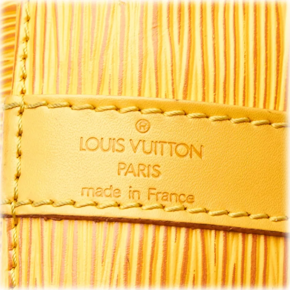 Louis Vuitton Vintage - Epi Petit Noe Bag - Yellow - Leather and Epi Leather Handbag - Luxury High Quality - Avvenice